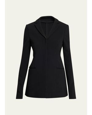TOTEME Slim Single-Breasted Blazer - Black