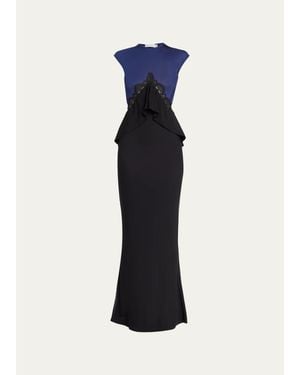 Christopher Esber Endrey Maxi Dress - Blue