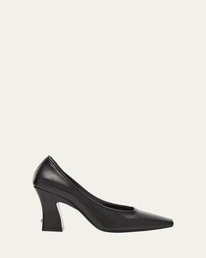 NODALETO Nodstalgia Heidi Leather Pumps - White