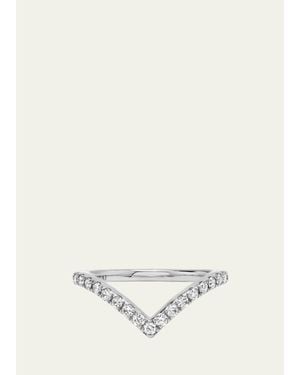 Vrai The Signature V 14K Lab Grown Diamond Band, 0.38Tcw - White