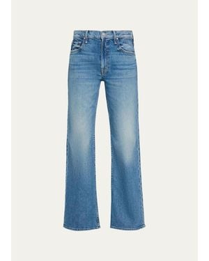 Mother The Bookie Sneak Jeans - Blue