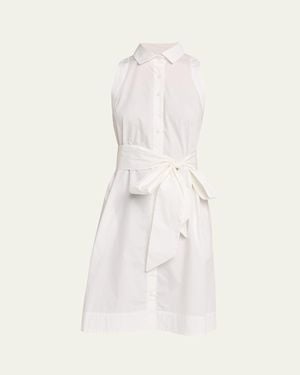 Lisa Marie Fernandez Alison Cotton Shirtdress - Natural