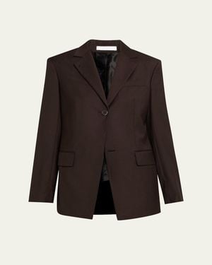 Helmut Lang Cut-Away Blazer - Black