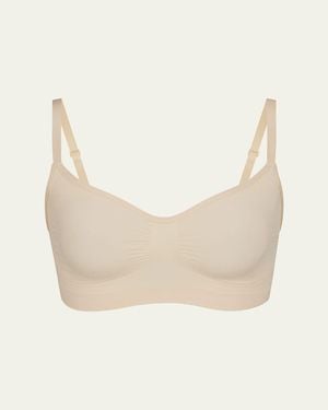 Skims Seamless Sculpt Pullover Bra - Natural