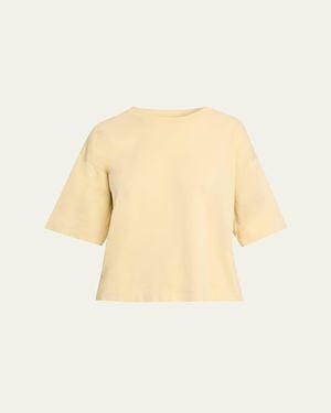 DARKPARK Smith Short-Sleeve Boxy Tee - Natural