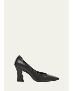 NODALETO Nodstalgia Heidi Leather Pumps - White