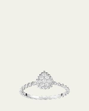 Boucheron Serpent Boheme Extra Small Motif Diamond Ring - Natural