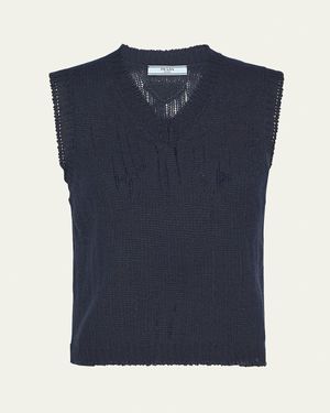 Women's Prada Sleeveless sweaters | Lyst