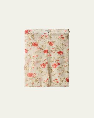 Prada Poppy Tulle Tights - Natural