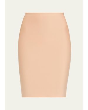 Commando Two-Faced Tech High-Rise Half Slip - Natural