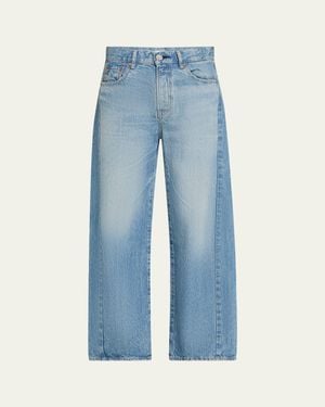 Moussy Bayard Side-Line Cocoon Jeans - Blue