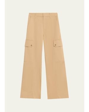 A.L.C. Carter Relaxed Straight Cargo Pants - Natural