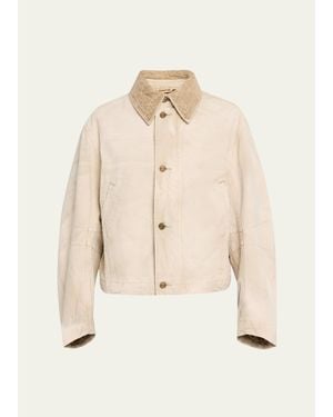 6397 Canvas Flight Jacket - Natural