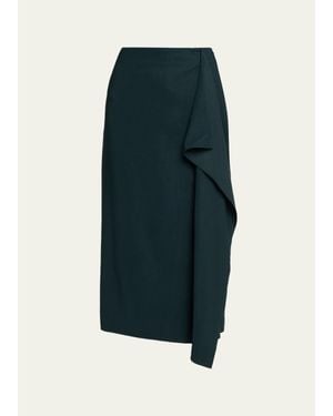 A.L.C. Seraphina Midi Skirt - Blue