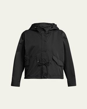 Moncler Noizay Short Parka Jacket - Black
