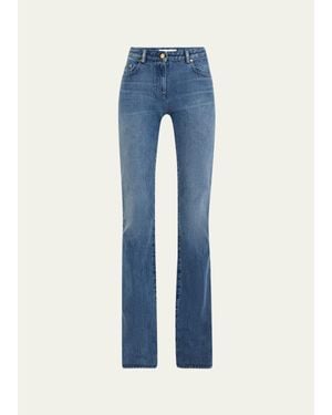 Michael Kors Slim Stovepipe Jeans - Blue