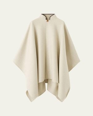 Loro Piana Double-Face Cashmere Spagna Cape - Natural