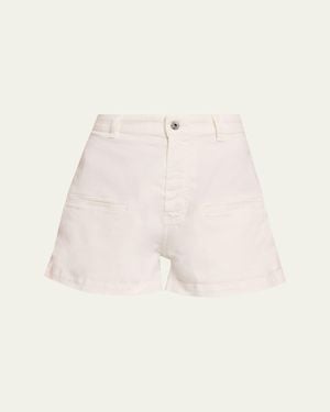 All Three Mary Twill Shorts - Natural