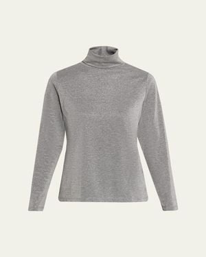 Bogner Silva Glitter Turtleneck - Gray