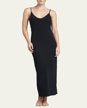 Commando Debutante Long Slip - Black