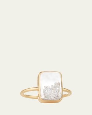 Moritz Glik Ten Fourteen Petite Diamond Shaker Ring - Natural