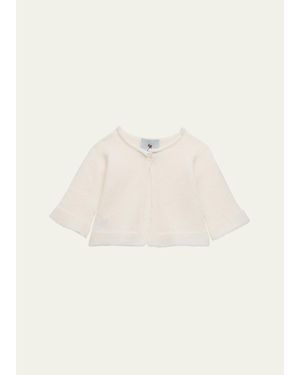 G.H.Hurt & Son Kid's Cashmere Baby Cardigan - Natural