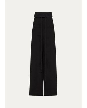 Matteau Fisherman Drawcord Pants - Black