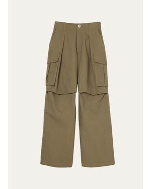 Marc Jacobs Oversized Cargo Pants - Green