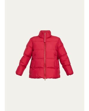 Moncler Vivantesse Down Jacket - Red