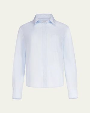 Twp Cowboy Update Cotton Button-Front Shirt - White