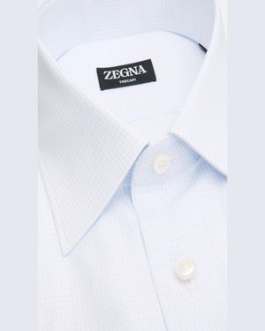 ermenegildo zegna white dress shirt ZEGNA Barrel Cuff White Dress Shirt
