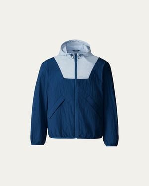Mackage Reid Bicolor Rain Jacket - Blue