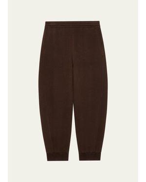 Givenchy Pocket-Logo Fleece Pants - Brown