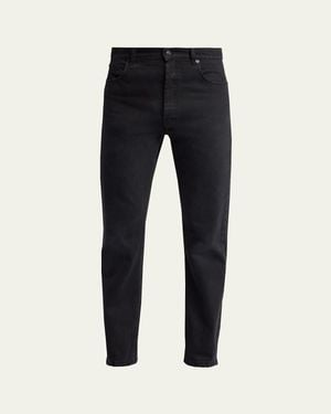 The Row Slim Fit Denim Five-Pocket Pants - Blue