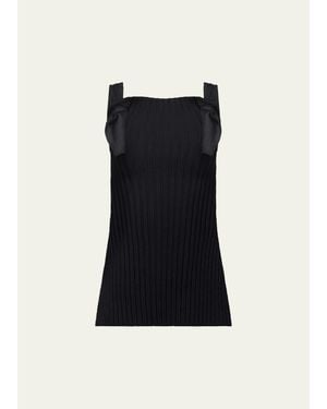 OSSOU Look Knit Tank Top - Black