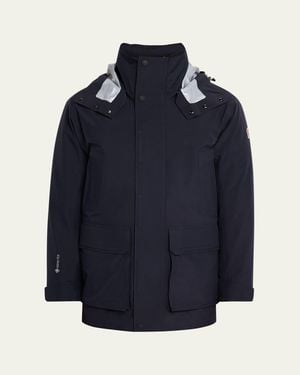 Moncler Grenoble Konza 3-In-1 Short Down Jacket - Blue