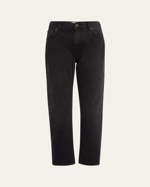 The Row Land Straight-Leg Jeans - Black