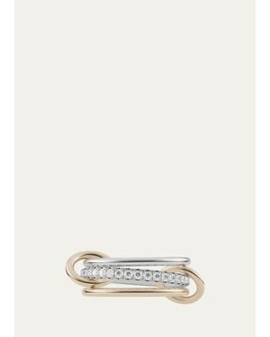 Spinelli Kilcollin Tigris And 18K Ring With Diamonds - White