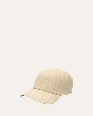 Barbisio Joe Straw Baseball Hat - Natural