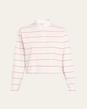 Kule The Lexie Striped Polo - Natural