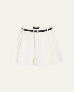 SER.O.YA Carol Tailored Shorts - Natural