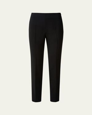 Akris Slim Ankle-cut Pants - Blue