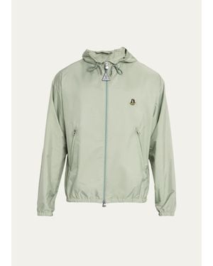 Moncler Reicon Wind-Resistsant Hooded Jacket - Green