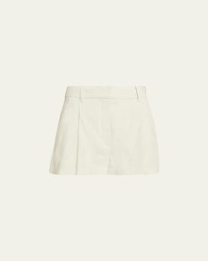 A.L.C. Winston Linen-Blend Shorts - Natural