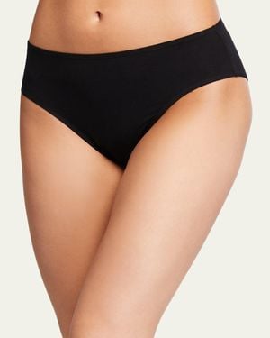 Skin Galen Whisper Weight High-leg Bikini Briefs - Black