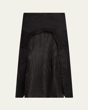 HODAKOVA Inside Out Blazer Skirt - Black