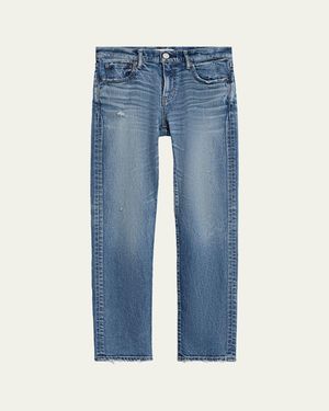 Moussy Linden Slim-Straight Jeans - Blue