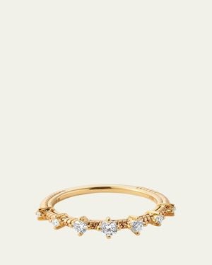 Fernando Jorge 18K Diamonds On Chain Ring - Natural
