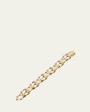 Eddie Borgo Large Bambu Link Bracelet - Natural