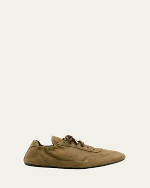 Prada Canvas Low-Top Sneakers - Natural